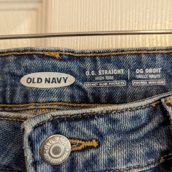 Old Navy O.G. straight jeans size 12 NWT - Picture 5 of 8